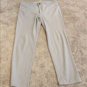 johnnie-O Light Gray Men's Pants